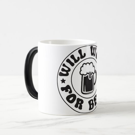 Mug Magic Beer Quotes Magische Mok (Voorkant links)