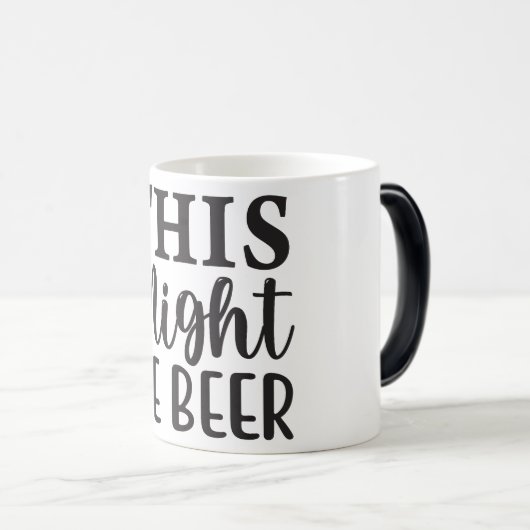 Mug Magic Beer Quotes Magische Mok (Voorkant rechts)