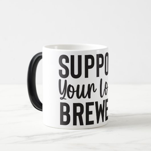 Mug Magic Beer Quotes Magische Mok (Voorkant links)
