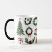 Mug Magic Festive Vintage Christmas Magische Mok (Links)