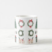 Mug Magic Festive Vintage Christmas Magische Mok (Center)