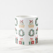 Mug Magic Festive Vintage Kerstmis Magische Mok (Center)
