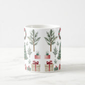 Mug Magic Festive Vintage Kerstmis Magische Mok (Center)