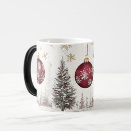 Mug Magic Festive Vintage Kerstmis Magische Mok