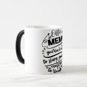 Mug Magic Funny Office Coffee Quotes Magische Mok (Voorkant links)