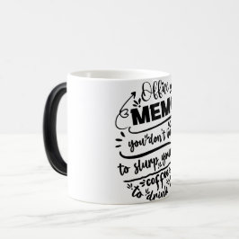 Mug Magic Funny Office Coffee Quotes Magische Mok