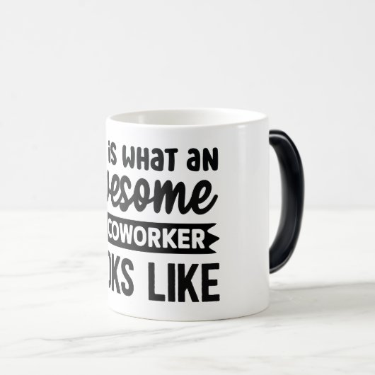 Mug Magic Funny Office Coffee Quotes Magische Mok (Voorkant rechts)