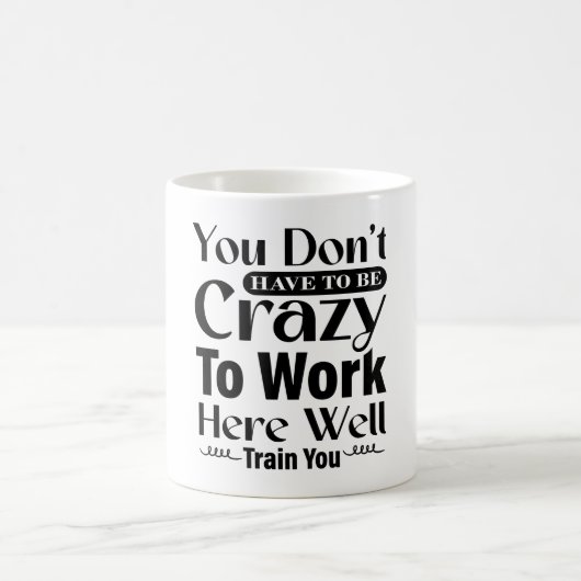 Mug Magic Funny Office Coffee Quotes Magische Mok (Center)