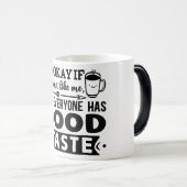 Mug Magic Funny Office Coffee Quotes Magische Mok (Voorkant rechts)