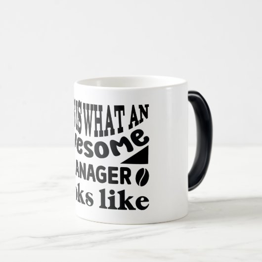 Mug Magic Funny Office Coffee Quotes Magische Mok (Voorkant rechts)