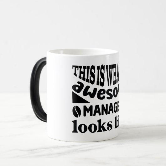 Mug Magic Funny Office Coffee Quotes Magische Mok (Voorkant links)