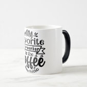 Mug Magic Funny Office Coffee Quotes Magische Mok (Voorkant rechts)