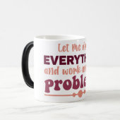 Mug Magic Funny Office Coffee Quotes Magische Mok (Voorkant links)
