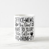 Mug Magic Funny Office Coffee Quotes Magische Mok (Center)