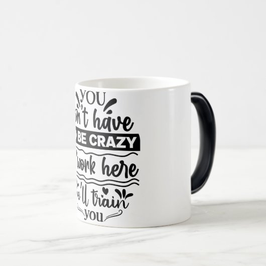 Mug Magic Funny Office Coffee Quotes Magische Mok (Voorkant rechts)