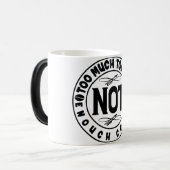 Mug Magic Funny Office Coffee Quotes Magische Mok (Voorkant links)