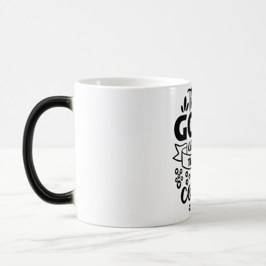 Mug Magic Funny Office Coffee Quotes Magische Mok (Links)