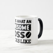 Mug Magic Funny Office Coffee Quotes Magische Mok (Voorkant rechts)