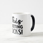 Mug Magic Funny Office Coffee Quotes Magische Mok (Voorkant rechts)