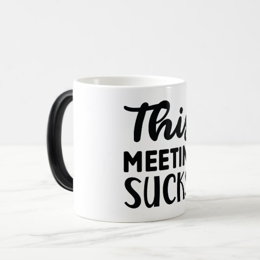 Mug Magic Funny Office Coffee Quotes Magische Mok (Voorkant links)