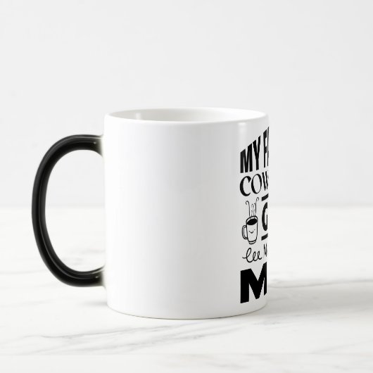 Mug Magic Funny Office Coffee Quotes Magische Mok (Links)