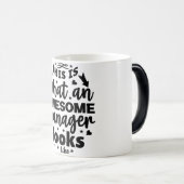 Mug Magic Funny Office Coffee Quotes Magische Mok (Voorkant rechts)