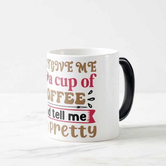Mug Magic Funny Office Coffee Quotes Magische Mok (Voorkant rechts)