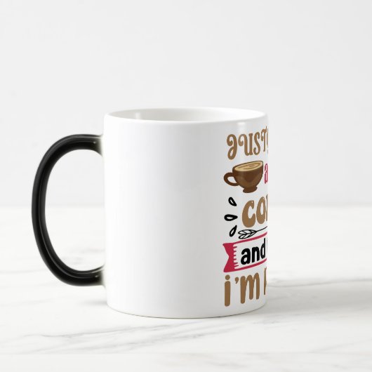 Mug Magic Funny Office Coffee Quotes Magische Mok (Links)