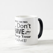 Mug Magic Funny Office Coffee Quotes Magische Mok (Voorkant rechts)