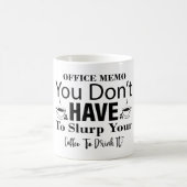 Mug Magic Funny Office Coffee Quotes Magische Mok (Center)