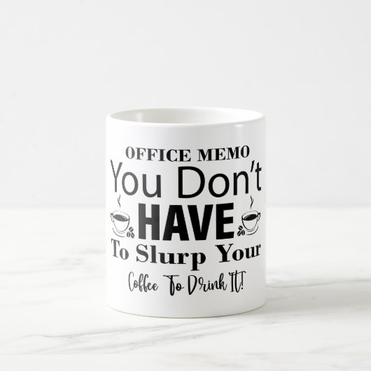 Mug Magic Funny Office Coffee Quotes Magische Mok (Center)