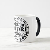 Mug Magic Funny Office Coffee Quotes Magische Mok (Voorkant rechts)
