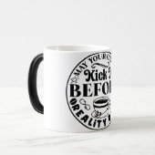 Mug Magic Funny Office Coffee Quotes Magische Mok (Voorkant links)