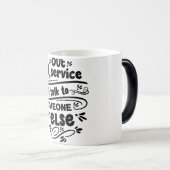 Mug Magic Funny Office Coffee Quotes Magische Mok (Voorkant rechts)