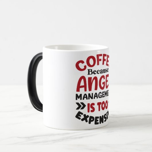 Mug Magic Funny Office Coffee Quotes Magische Mok (Voorkant links)