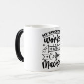 Mug Magic Funny Office Coffee Quotes Magische Mok (Voorkant links)