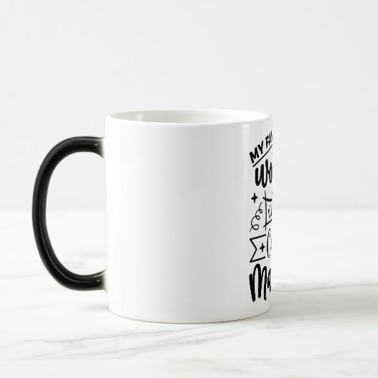 Mug Magic Funny Office Coffee Quotes Magische Mok (Links)