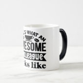 Mug Magic Funny Office Coffee Quotes Magische Mok (Voorkant rechts)