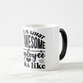Mug Magic Funny Office Coffee Quotes Magische Mok (Voorkant rechts)