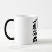 Mug Magic Funny Office Coffee Quotes Magische Mok (Links)