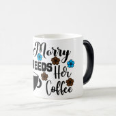 Mug Magic Funny Office Coffee Quotes Magische Mok (Voorkant rechts)