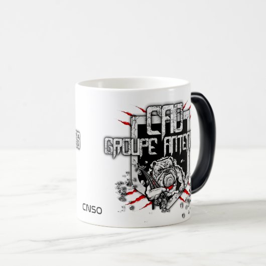 MUG MAGIC MORPHING ANTENNES MAGISCHE MOK (Voorkant rechts)