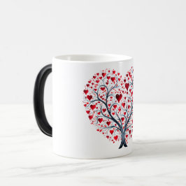 Mug Magic Valentines Day Hearts Magische Mok