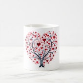 Mug Magic Valentines Day Hearts Magische Mok (Center)