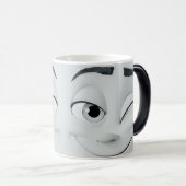 Mug Magie Knipogend Carton Gezicht 3D Magische Mok (Voorkant rechts)