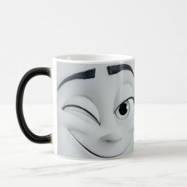 Mug Magie Knipogend Carton Gezicht 3D Magische Mok