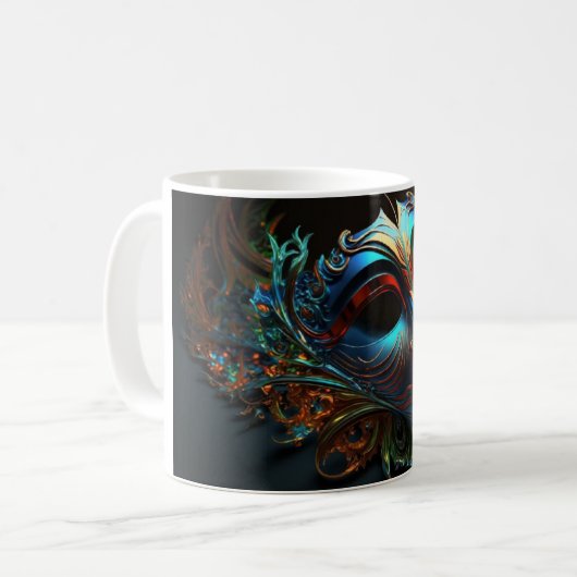 Mug masque Venisien Koffiemok (Voorkant links)