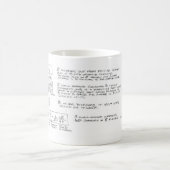 Mug Maxwell's Equations Magische Mok (Center)