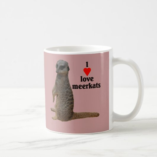 Mug "Meerkats " Koffiemok (Rechts)