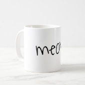 MUG MEOW KOFFIEMOK (Voorkant links)
